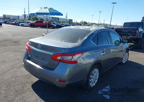 2015 Nissan Sentra S из США, поврежденный, VIN 3N1AB7AP8FY382797